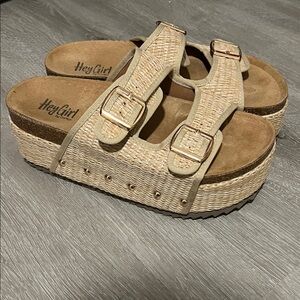 Hey Girl Platform Sandals